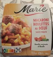 Mängden socker i Macaron boulettes au bœuf