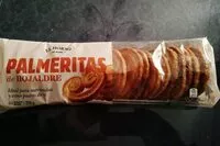 Mängden socker i Palmeritas de hojaldre