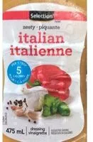 Mängden socker i Zesty Italian Dressing