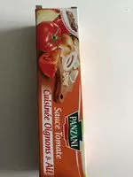 Mängden socker i Sauce tomate