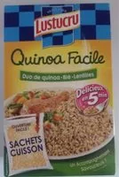 Mängden socker i Duo de quinoa blé lentilles