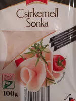 Mängden socker i csirkemell sonka