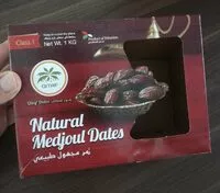 Mängden socker i Natural Medjoul Dates PALESTINE