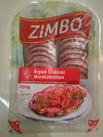 Mängden socker i Árpád szalámi borskabátban