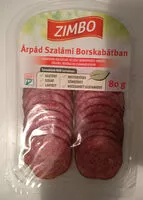 Mängden socker i Árpád szalámi borskabátban