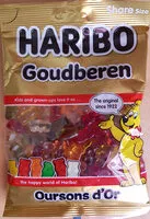 Mängden socker i Goudberen Oursons d'Or - Confiserie gélifiée
