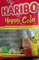 Mängden socker i Happy-Cola