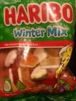 Mängden socker i haribo winter mix