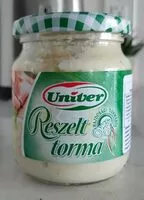 Mängden socker i Reszelt torma