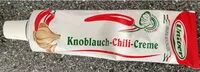Mängden socker i Knoblauch-Chili-Creme Tube