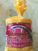 Mängden socker i Ziegler kaaswafels