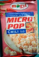 Mängden socker i Micro pop kokice chili