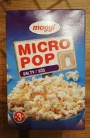 Mängden socker i Micro pop