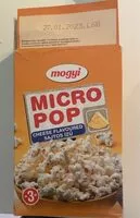 Mängden socker i micro pop cheese