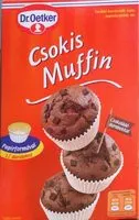 Mängden socker i Csokis muffin