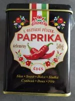 Mängden socker i Paprika