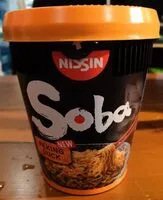 Mängden socker i Soba Cup Noodles