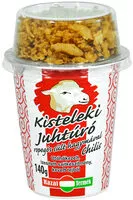 Mängden socker i Kisteleki juhtúró sült hagymával - chilis