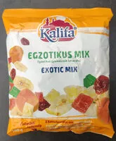 Mängden socker i Egzotikus mix