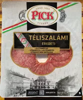 Mängden socker i Téliszalámi eredeti