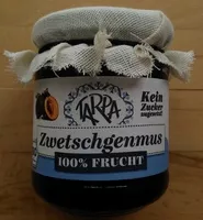 Mängden socker i Zwetschgenmus