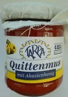 Mängden socker i Quittenmus mit Akazienhonig