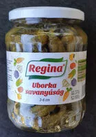 Mängden socker i Uborka savanyúság, 3-5 cm