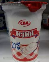 Mängden socker i Tejföl 20%