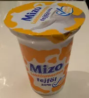 Mängden socker i Laktózmentes tejföl 20%