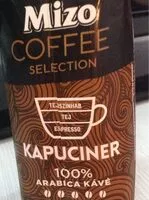 Mängden socker i Mizo coffee selection
