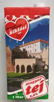 Mängden socker i Magyar tej, 2,8%