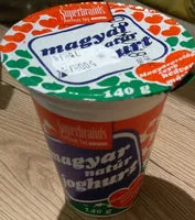 Mängden socker i Magyar natúr joghurt