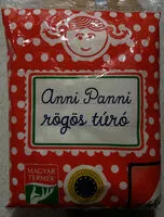 Mängden socker i Anni Panni rögös túró