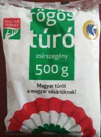 Mängden socker i Zsírszegény rögös túró