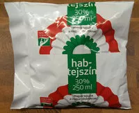 Mängden socker i Habtejszín 30%