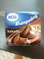 Mängden socker i milli krémpudin kakaós