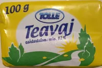 Mängden socker i Teavaj