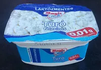Mängden socker i Félzsíros túró, laktózmentes