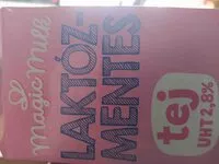 Mängden socker i Lactose free milk