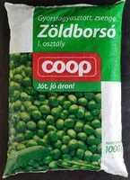 Mängden socker i Gyorsfagyasztott zöldborsó, I. osztály