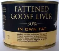 Mängden socker i Hízott libamáj zsírjában