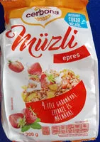 Mängden socker i Muzli