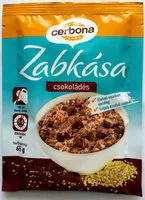 Mängden socker i Cerbona Csokoládés zabkása