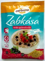 Mängden socker i Erdei gyümölcsös zabkása