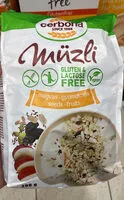 Mängden socker i Müzli