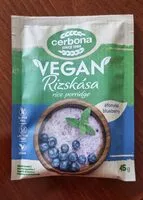 Mängden socker i Rizskása, áfonyás
