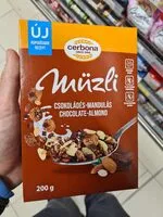 Mängden socker i Csokoládés-mandulás müzli