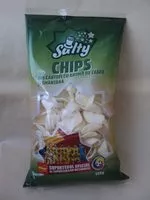 Mängden socker i Salty Chips din cartofi cu aroma de ceapa si smantana