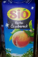 Mängden socker i Sió - Rostos Öszibarack 25%