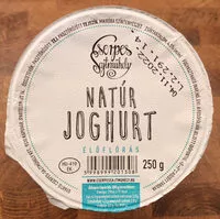 Mängden socker i Natúr joghurt